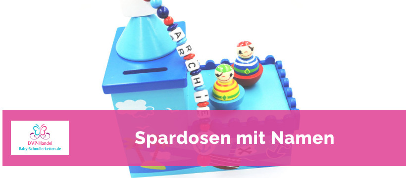 Spardosen mit Namen